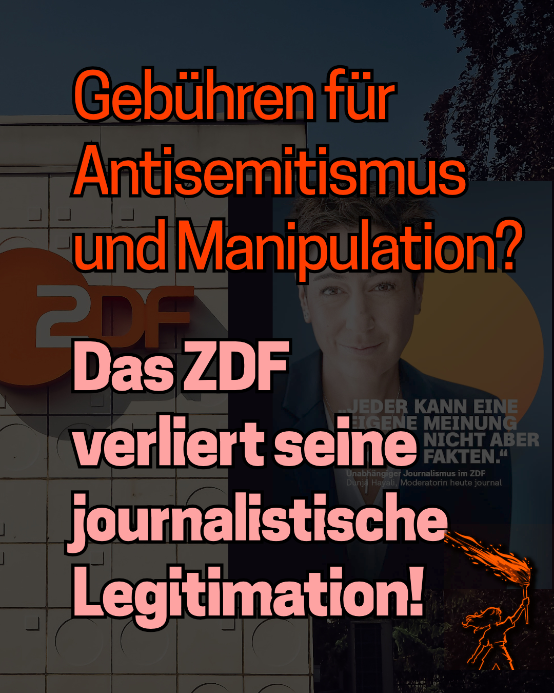 Gebühren für Antisemitismus und Manipulation?