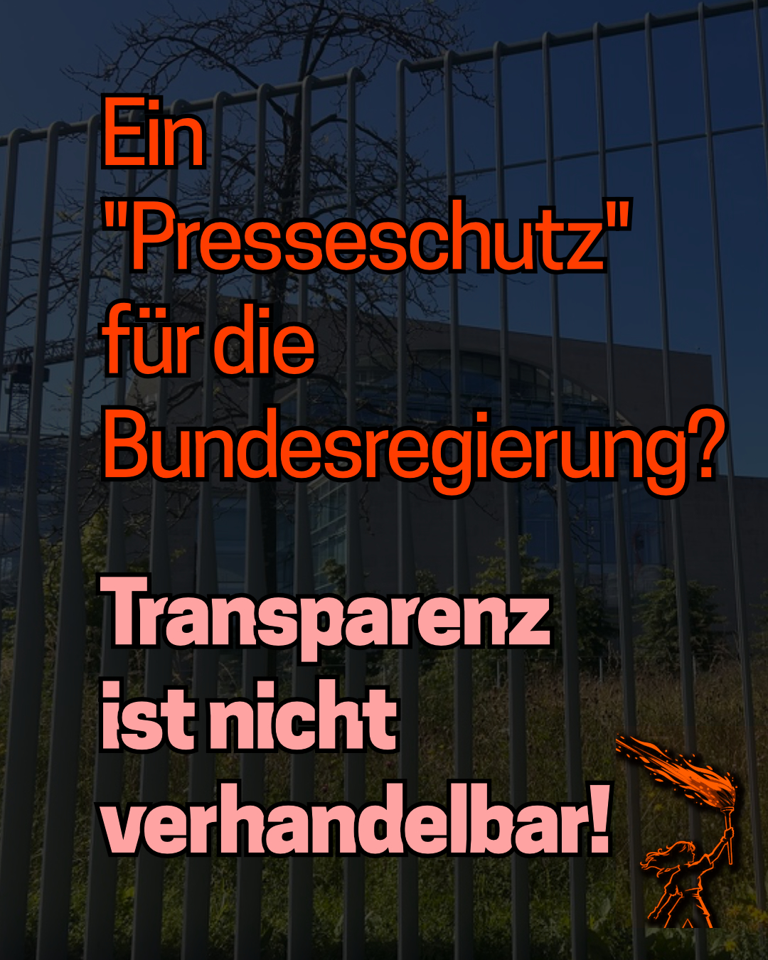 Transparenz ist nicht verhandelbar